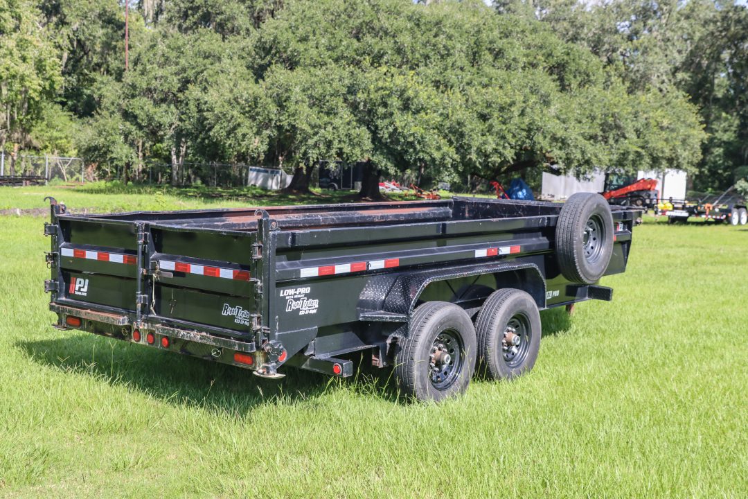 Used 2023 7X16 PJ Dump Trailer