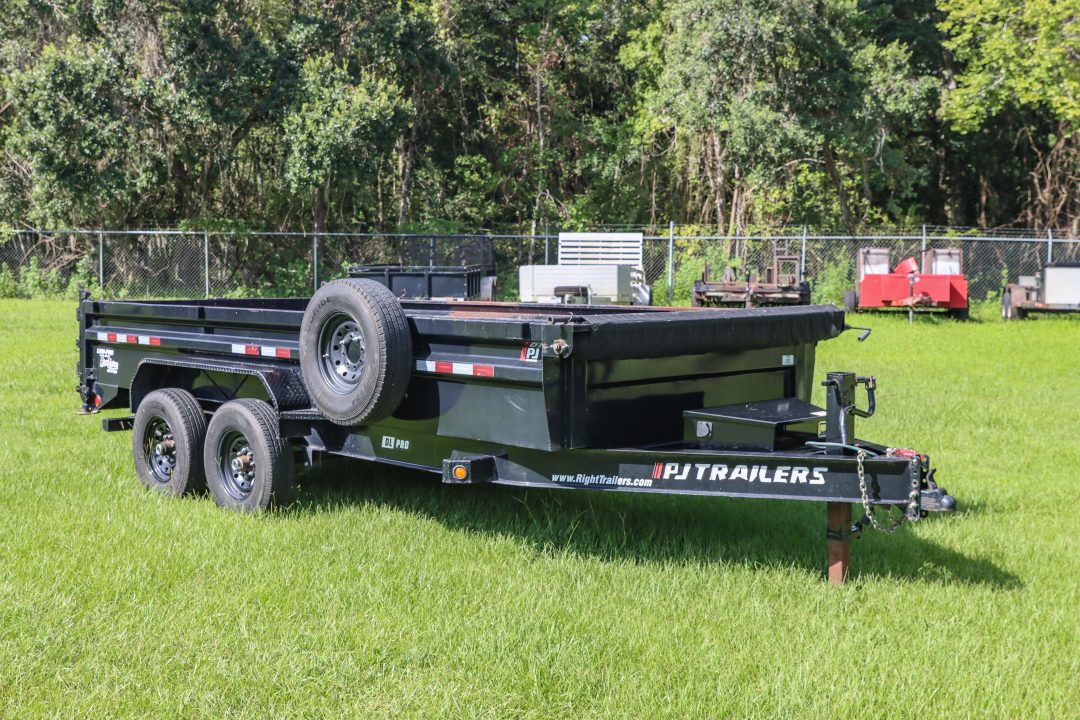 Used 2023 7X16 PJ Dump Trailer