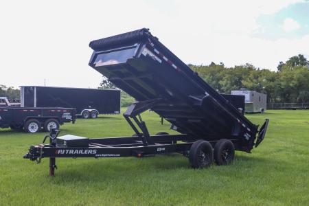 Used 2023 7X16 PJ Dump Trailer