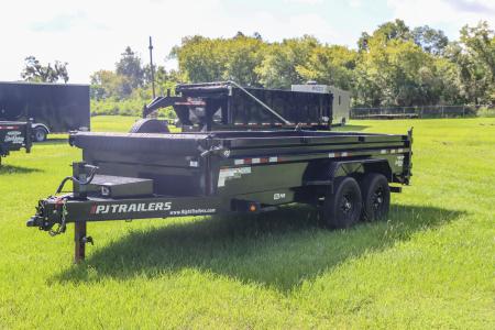 Used 2023 7X16 PJ Dump Trailer
