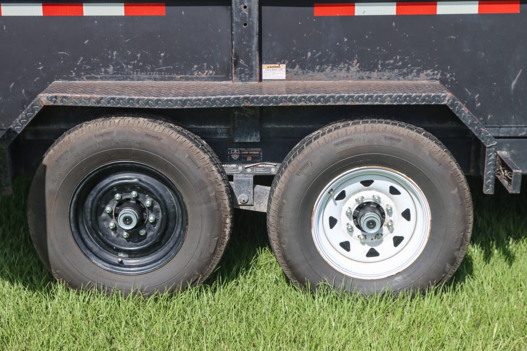 Used 2018 7X14 Cam Superline Dump Trailer