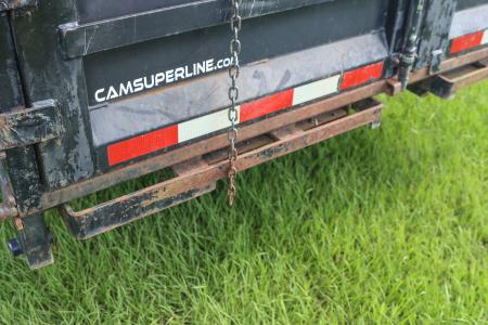 Used 2018 7X14 Cam Superline Dump Trailer