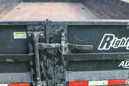 Used 2018 7X14 Cam Superline Dump Trailer