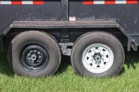 Used 2018 7X14 Cam Superline Dump Trailer