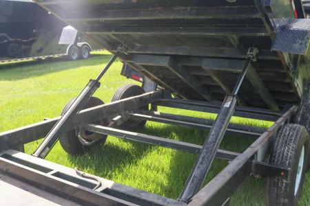 Used 2018 7X14 Cam Superline Dump Trailer