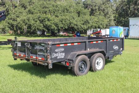 Used 2018 7X14 Cam Superline Dump Trailer