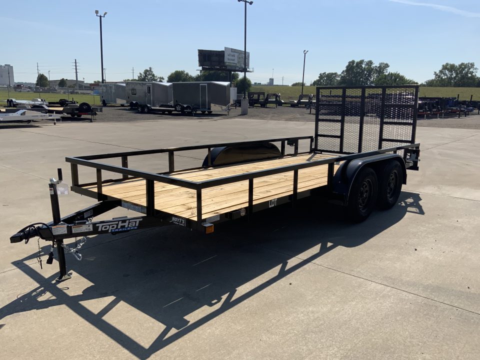 New 2027 Top Hat 77 x 16 LDT Utility Trailer