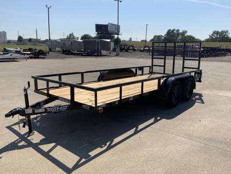 New 2027 Top Hat 77 x 16 LDT Utility Trailer