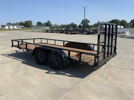 New 2027 Top Hat 77 x 16 LDT Utility Trailer