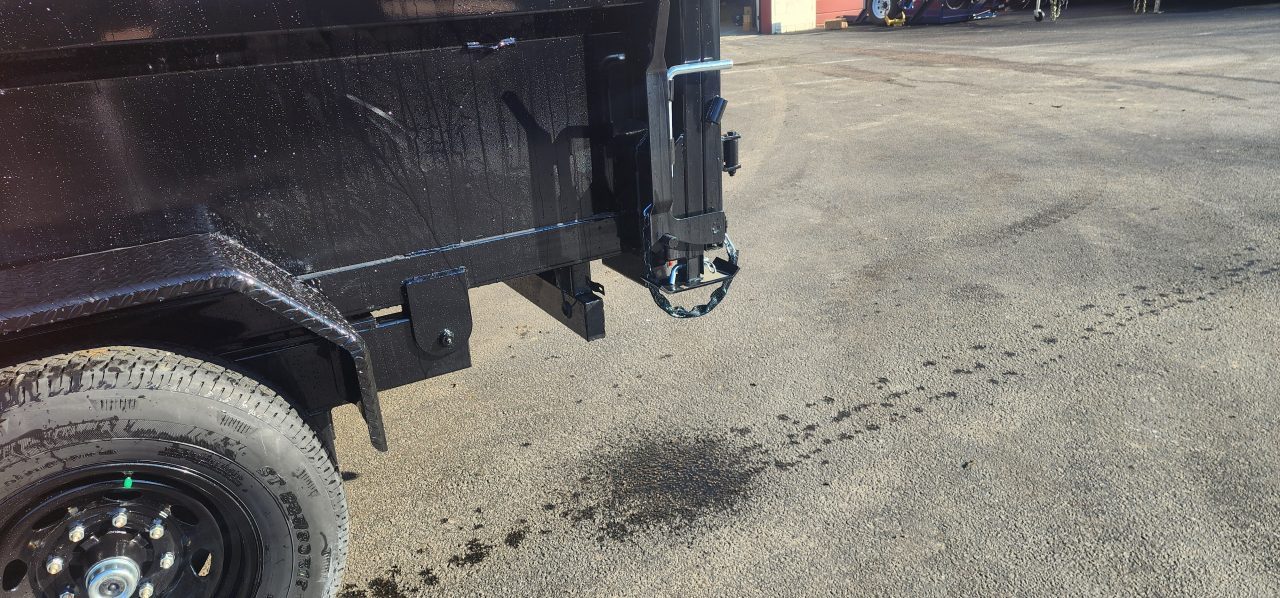 New 82in x 16 Sure-Trac Telescopic 4ft High Side Dump Trailer 14k