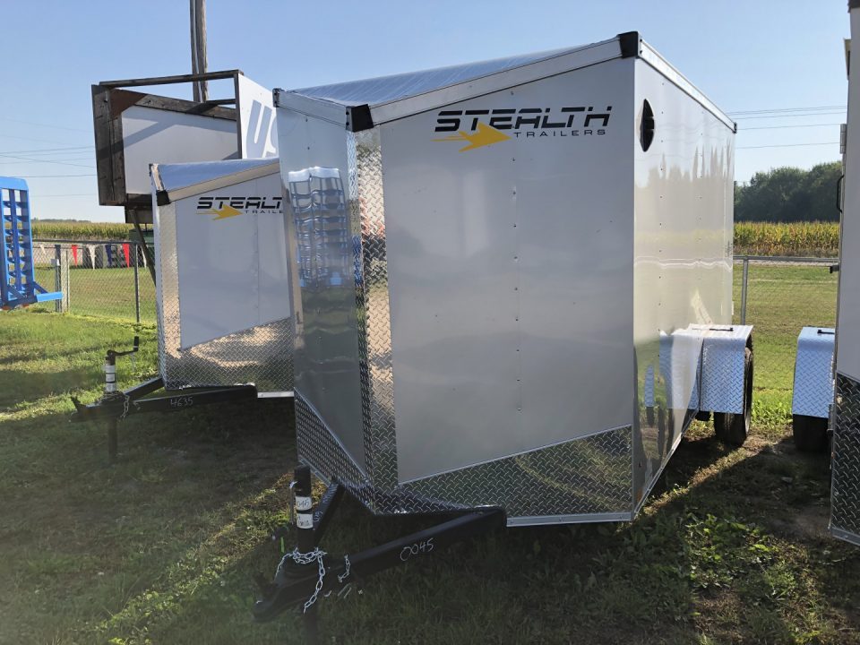 New 2026 Stealth Trailers 6X12 W/ RAMP DOOR Cargo / Enclosed Trailer