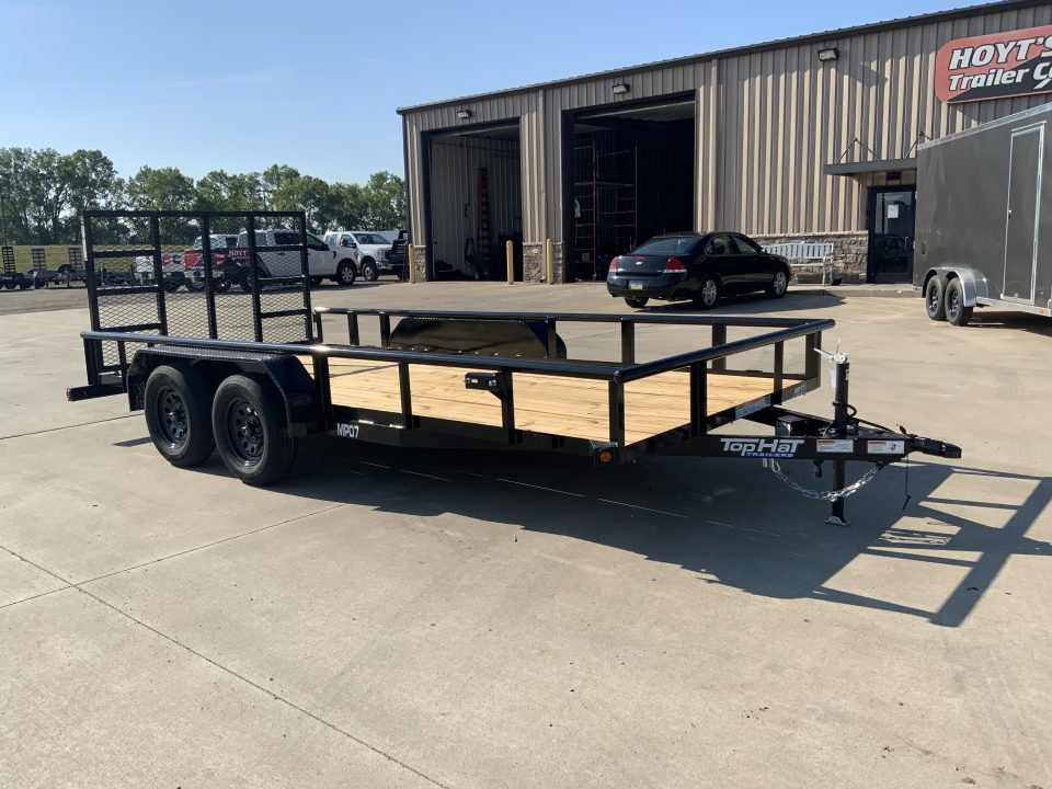 New 2027 Top Hat 83 x 14 MP Utility Trailer