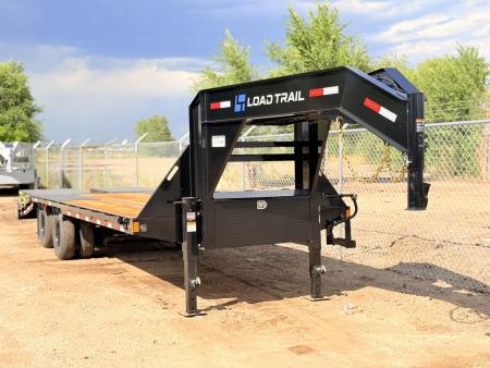 New 2027 Load Trail 8.5-25 Tandem Dual Gooseneck Deckover Equipment Hauler 24K GVWR