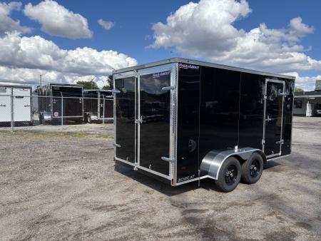 New 2027 Haul About Trailers 7x14 7000 GVWR 77" Interior Height Cargo / Enclosed Trailer