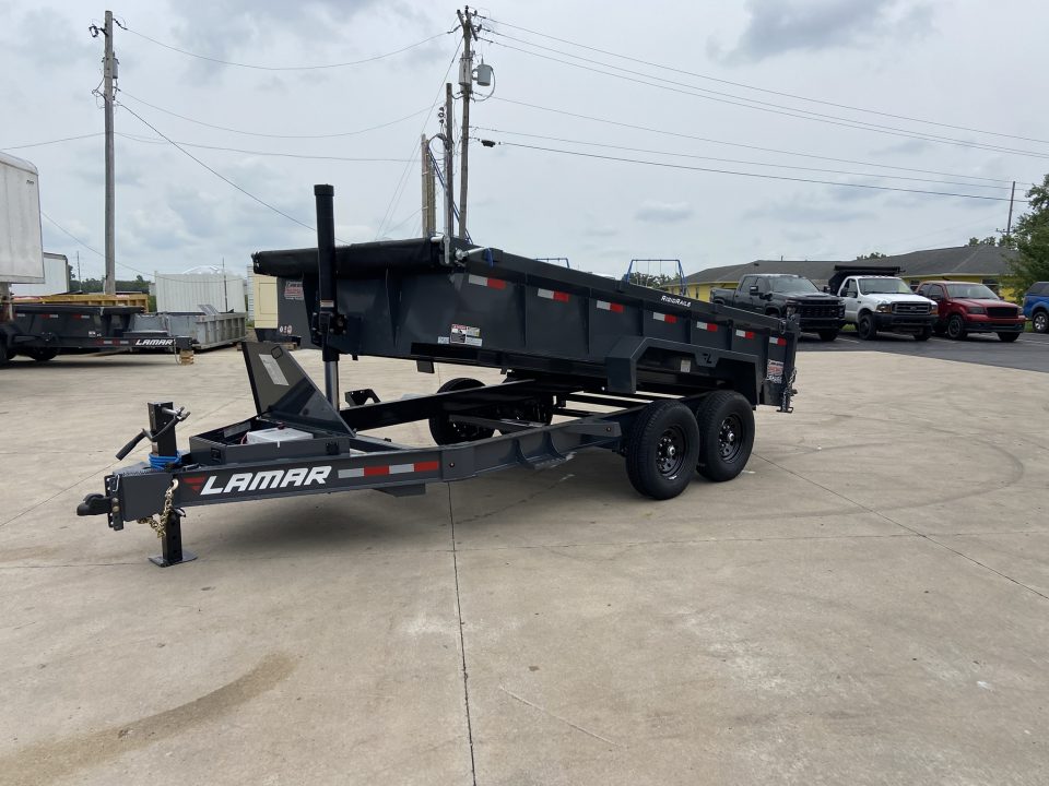 New Lamar 83"X14' Dump Trailer