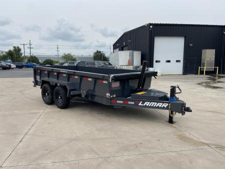 New Lamar 83"X14' Dump Trailer