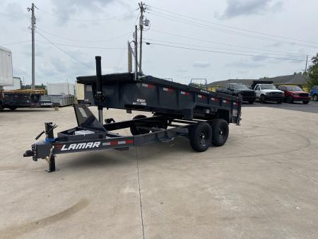 New Lamar 83"X14' Dump Trailer
