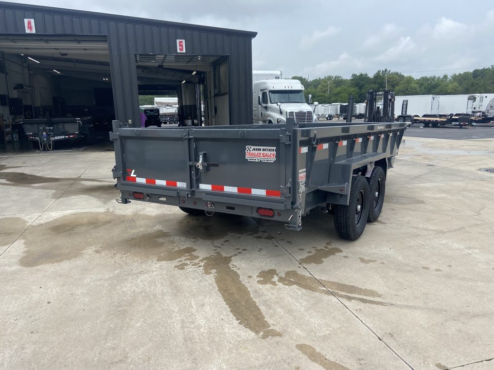 New Lamar 83"X16' Dump Trailer