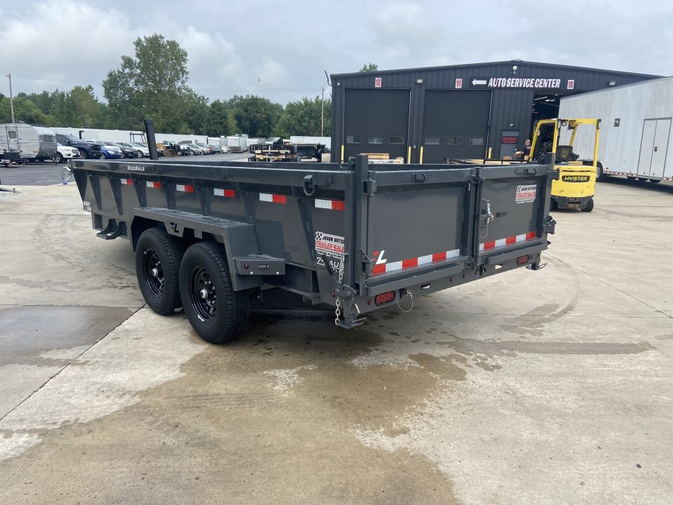 New Lamar 83"X16' Dump Trailer