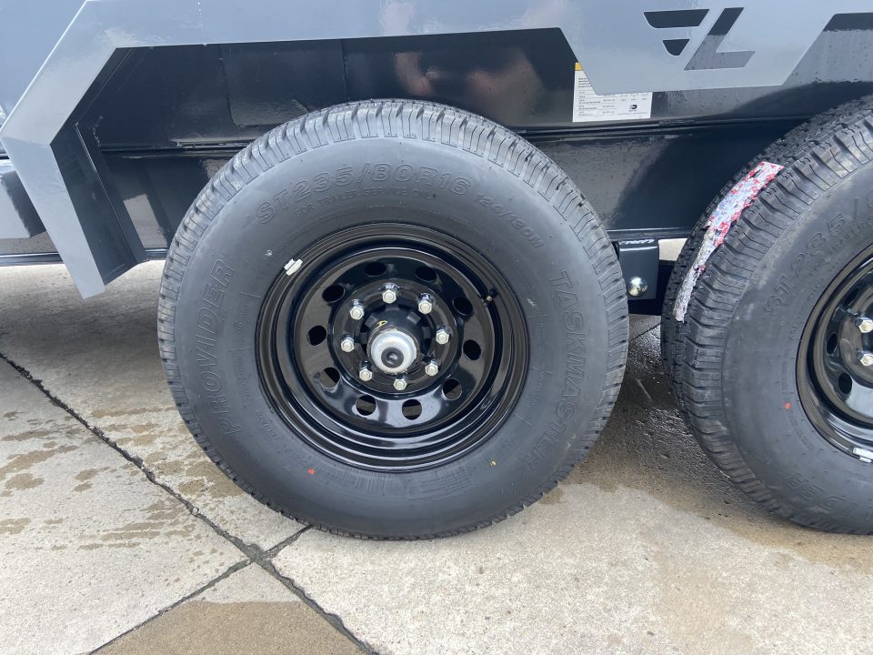 New Lamar 83"X16' Dump Trailer