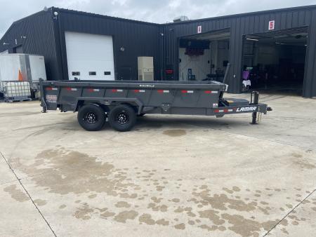 New Lamar 83"X16' Dump Trailer