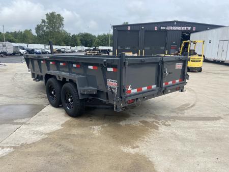 New Lamar 83"X16' Dump Trailer