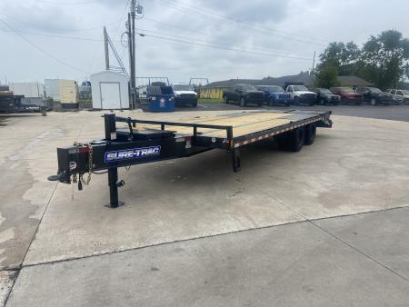 New Sure-Trac 8.5X25(20+5) Deckover Trailer 22.5K