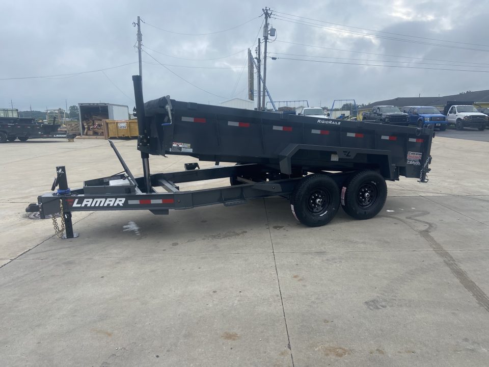 New Lamar 83"X14' Dump Trailer