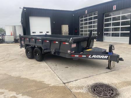 New Lamar 83"X14' Dump Trailer