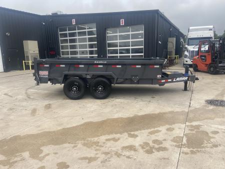 New Lamar 83"X14' Dump Trailer