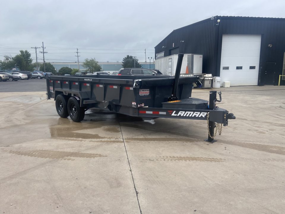 New Lamar Dump Trailer 83"X16'
