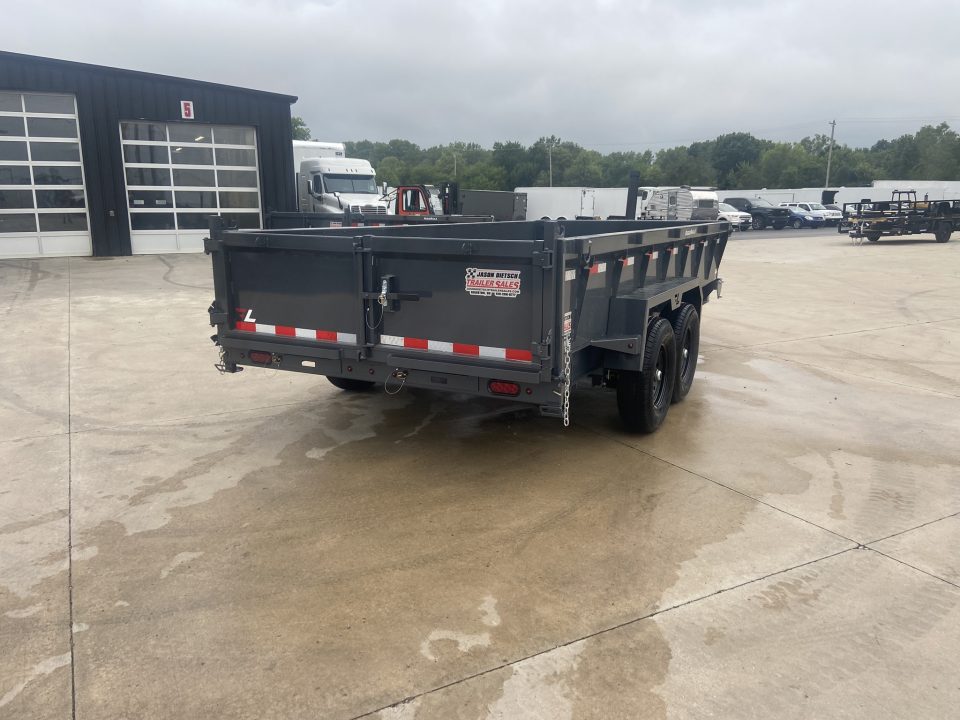 New Lamar Dump Trailer 83"X16'