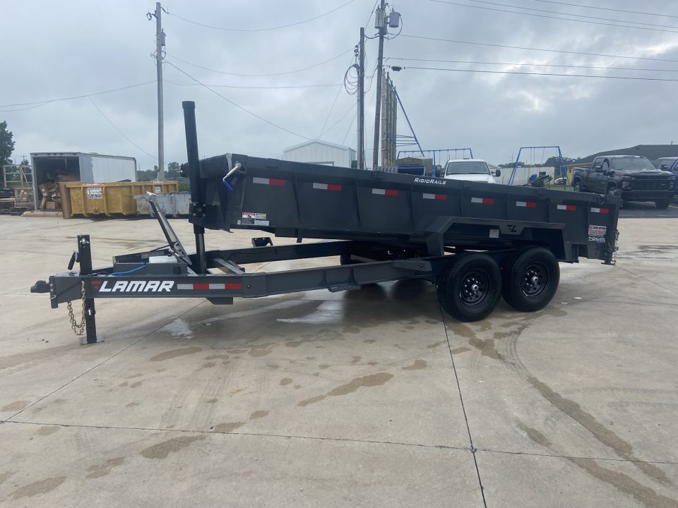 New Lamar Dump Trailer 83"X16'