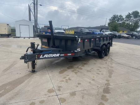 New Lamar Dump Trailer 83 X16'