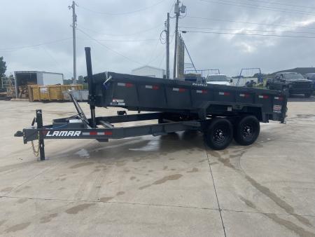 New Lamar Dump Trailer 83"X16'
