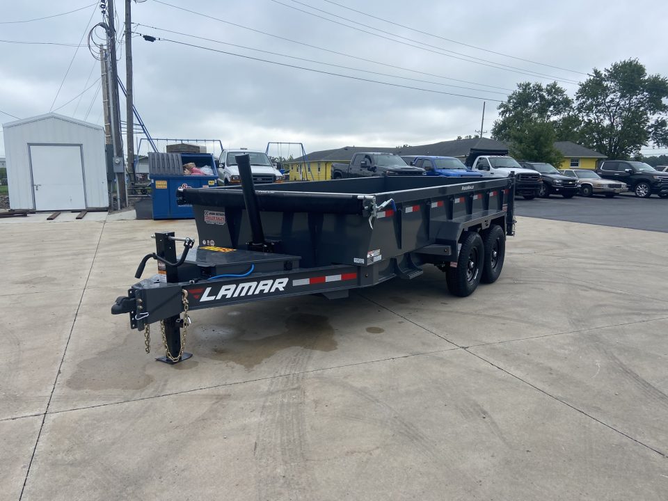 New Lamar 83"X14' Dump Trailer