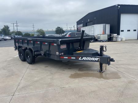 New Lamar 83"X14' Dump Trailer