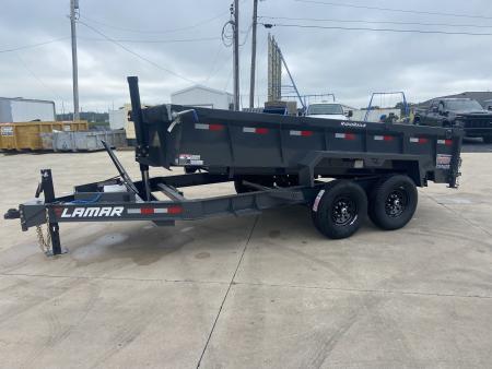 New Lamar 83"X14' Dump Trailer