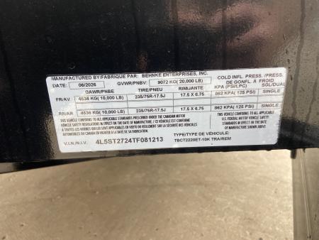 New Behnke Tilt 10K Trailer