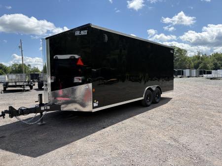 New 2027 Car Mate Trailers 8.5x20 10K 7' Interior Height Car / Racing Trailer with Adjustable Coupler/Extended Hitch