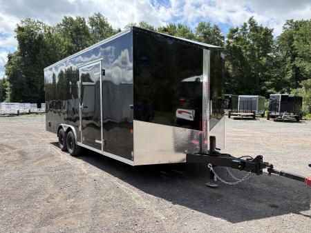 New 2027 Car Mate Trailers 8.5x20 10K 7' Interior Height Car / Racing Trailer with Adjustable Coupler/Extended Hitch