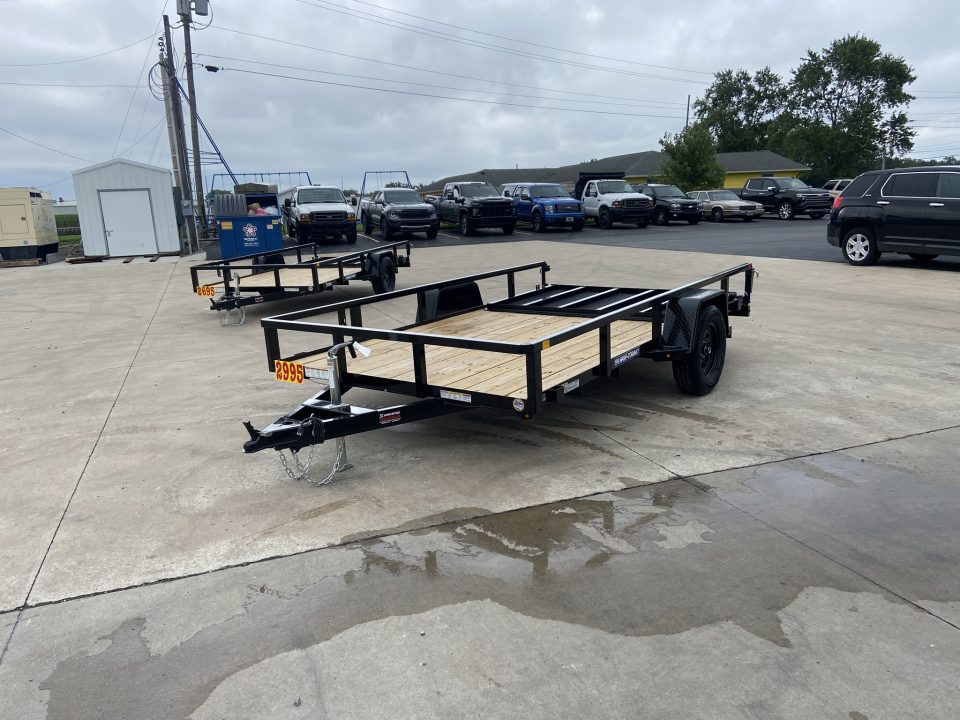 New Sure-Trac Utility Trailer with Tube Top 7'X12'