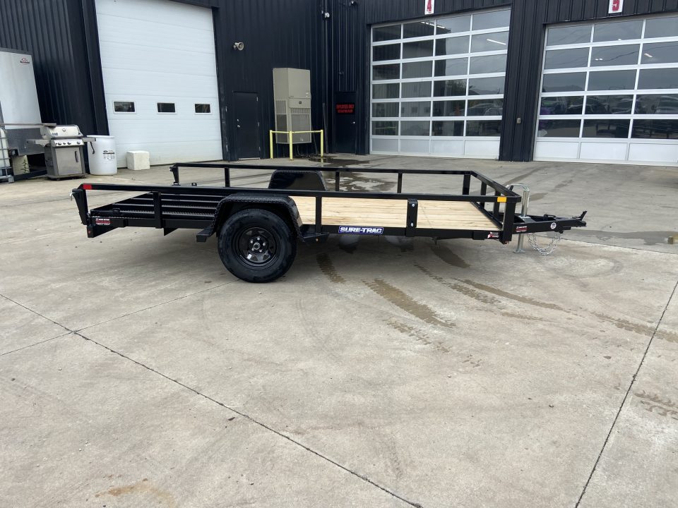 New Sure-Trac Utility Trailer with Tube Top 7'X12'