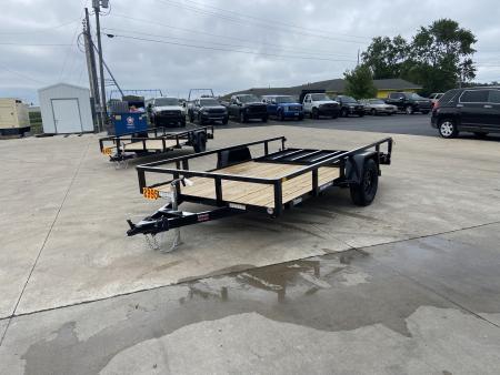 New Sure-Trac Utility Trailer with Tube Top 7'X12'