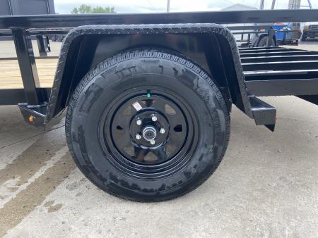 New Sure-Trac Utility Trailer with Tube Top 7'X12'