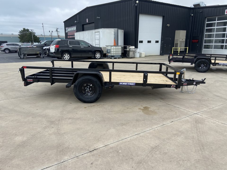 New Sure-Trac Utility Trailer with Tube Top 6'X12'