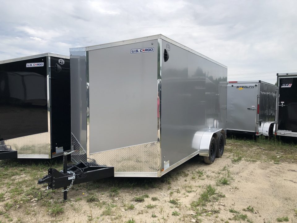 New 2027 US Cargo 7X16 W/ POLYCOR AND 7' INTERIOR Cargo / Enclosed Trailer