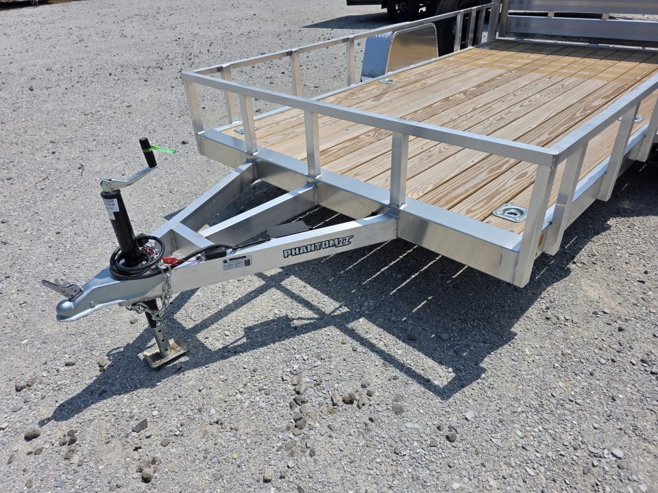 New 2026 Stealth Trailers ALUMINUM 6X12 *BRAKES* OPEN ALUMINUM WHEELS SPARE TIRE 6 X 12 Utility Trailer