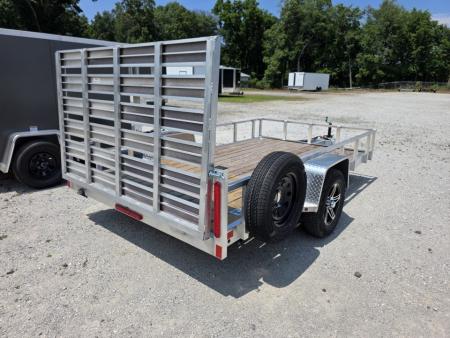 New 2026 Stealth Trailers ALUMINUM 6X12 *BRAKES* OPEN ALUMINUM WHEELS SPARE TIRE 6 X 12 Utility Trailer