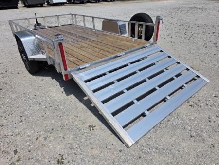 New 2026 Stealth Trailers ALUMINUM 6X12 *BRAKES* OPEN ALUMINUM WHEELS SPARE TIRE 6 X 12 Utility Trailer